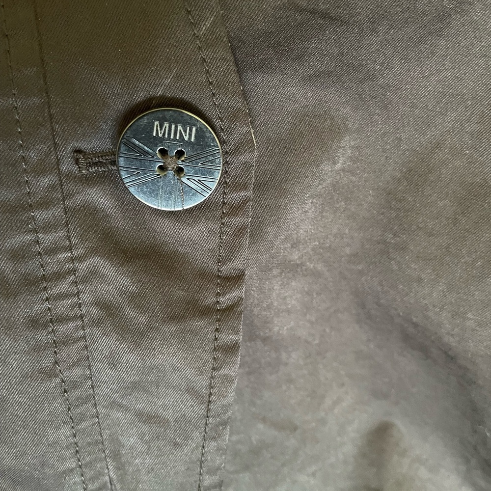 Women’s Black-BRITISH RACING INTERIOR MINI COOPER COAT. Two inside pockets - Picture 12 of 15